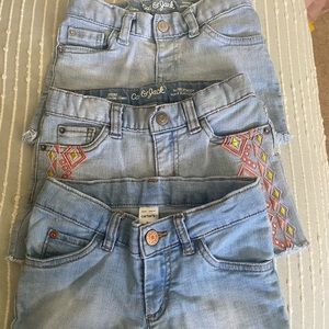 Kids Denim shorts bundle (3 pair)